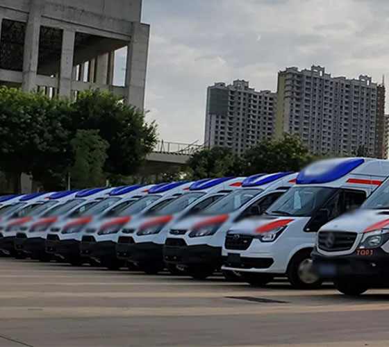 海西服务车队展示